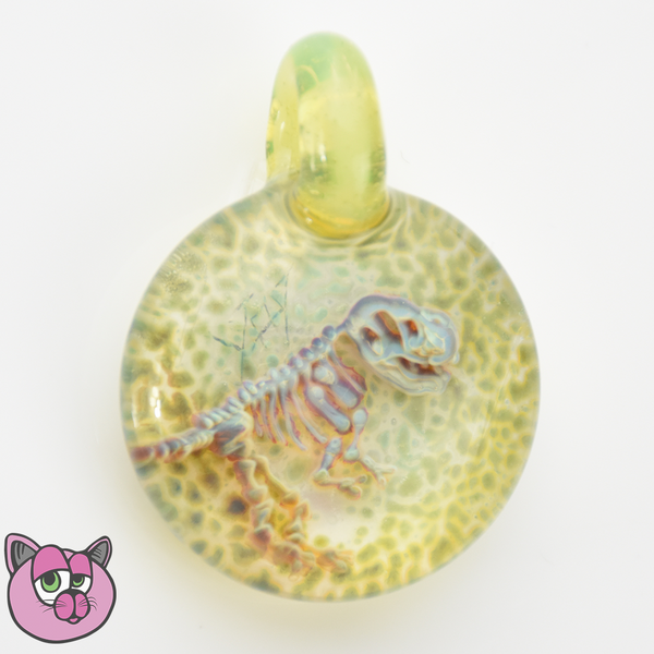 Roe Glass Fossil Implosion Pendant
