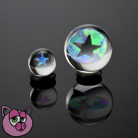 Cajun Glass Designs Slurper Set - Star Opal