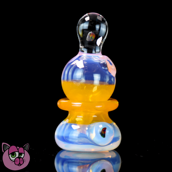 CPB Glass Cap & Honeypot Set - Orange Shades / Moonstone