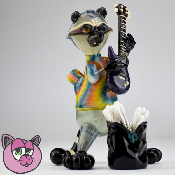 R3G15 Tie Dye Trash Panda - Phil Leshcoon