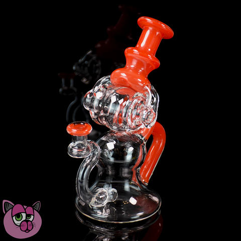 Glass Melts Mikah Induction Recycler - Red Crayon Accent