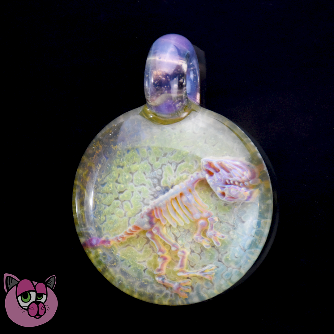 Roe Glass Fossil Implosion Pendant
