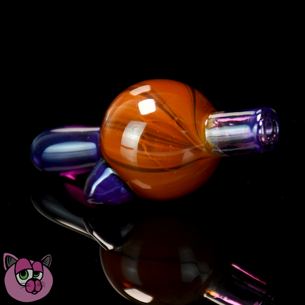 Leary Glass Woodgrain Bubble Cap - Royal Jelly