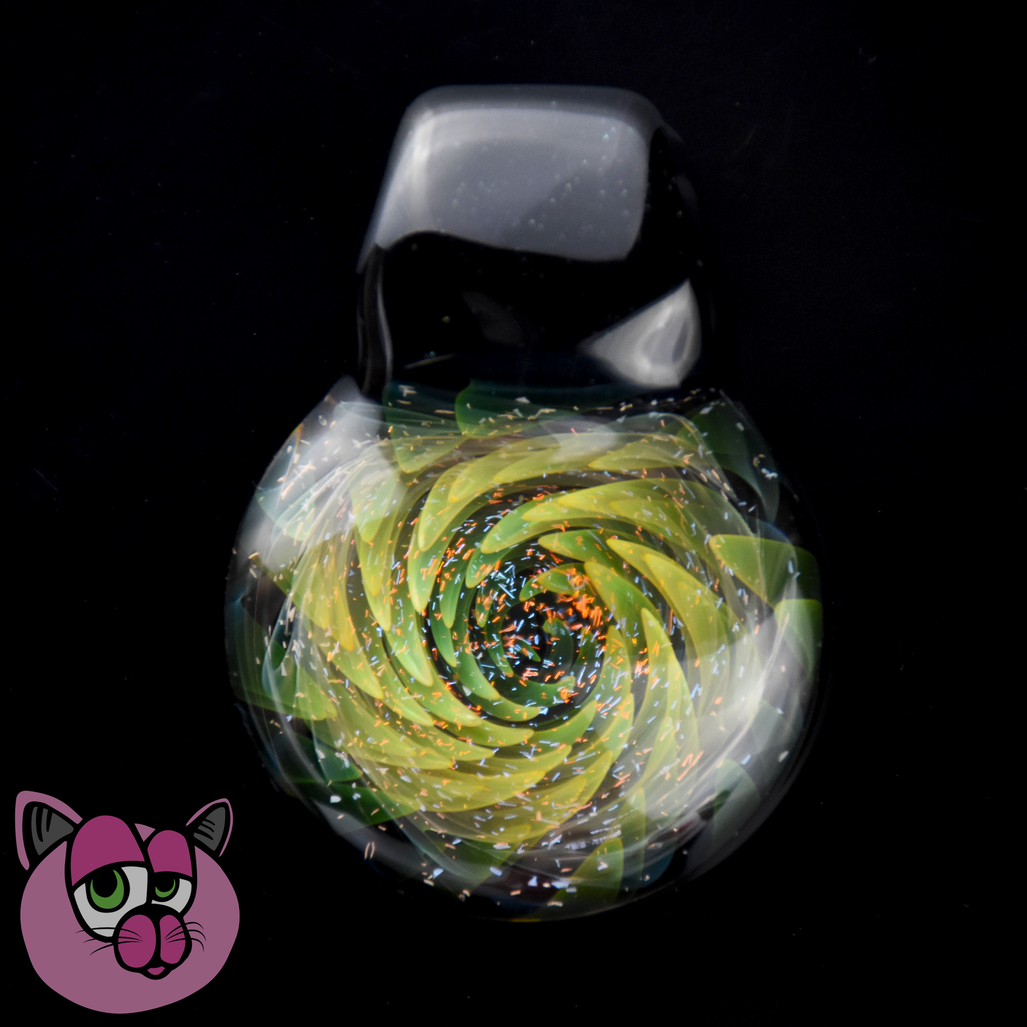 Niche Glass Dichro Implosion Pendant