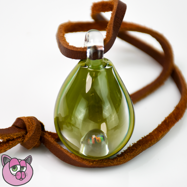 Glass by Boots Dancing Avocado Pendant