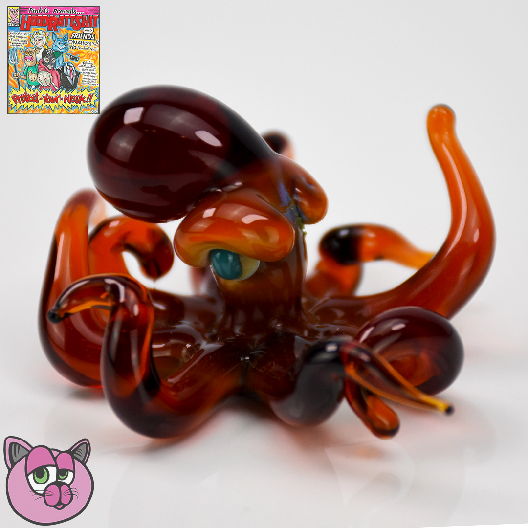 Creature Glass Full Body Octopus