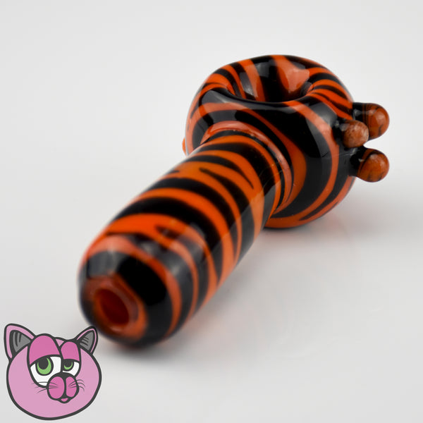 Lazy Glass Tiger Stripe Spoon - Kinky Sex