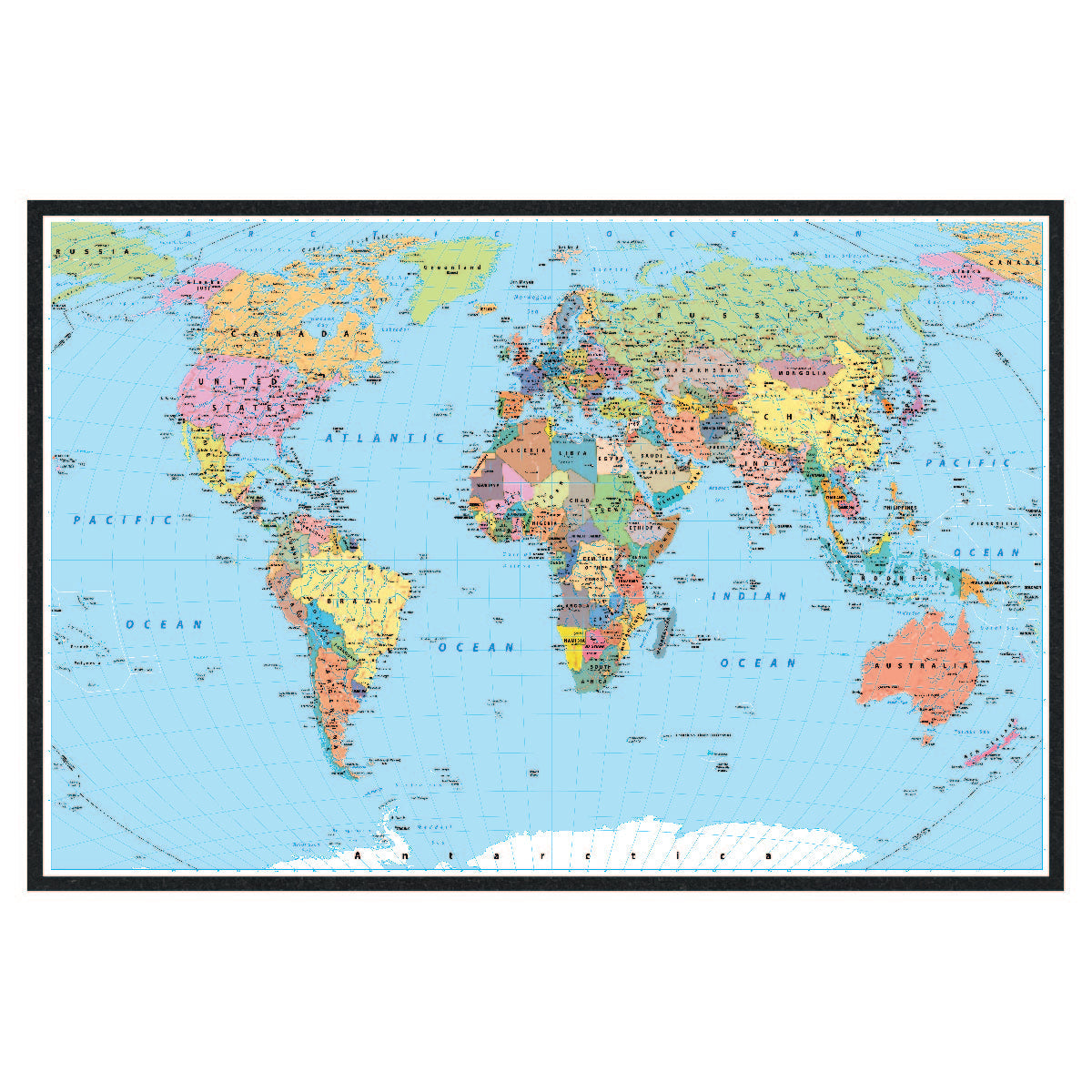 Mood Mats World Map Sesh Mat 2023