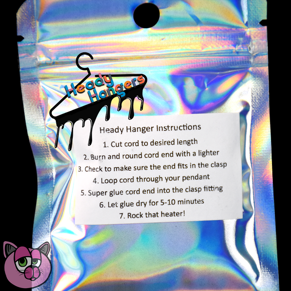 Heady Hangers Pendant Cord - Pastel Rainbow
